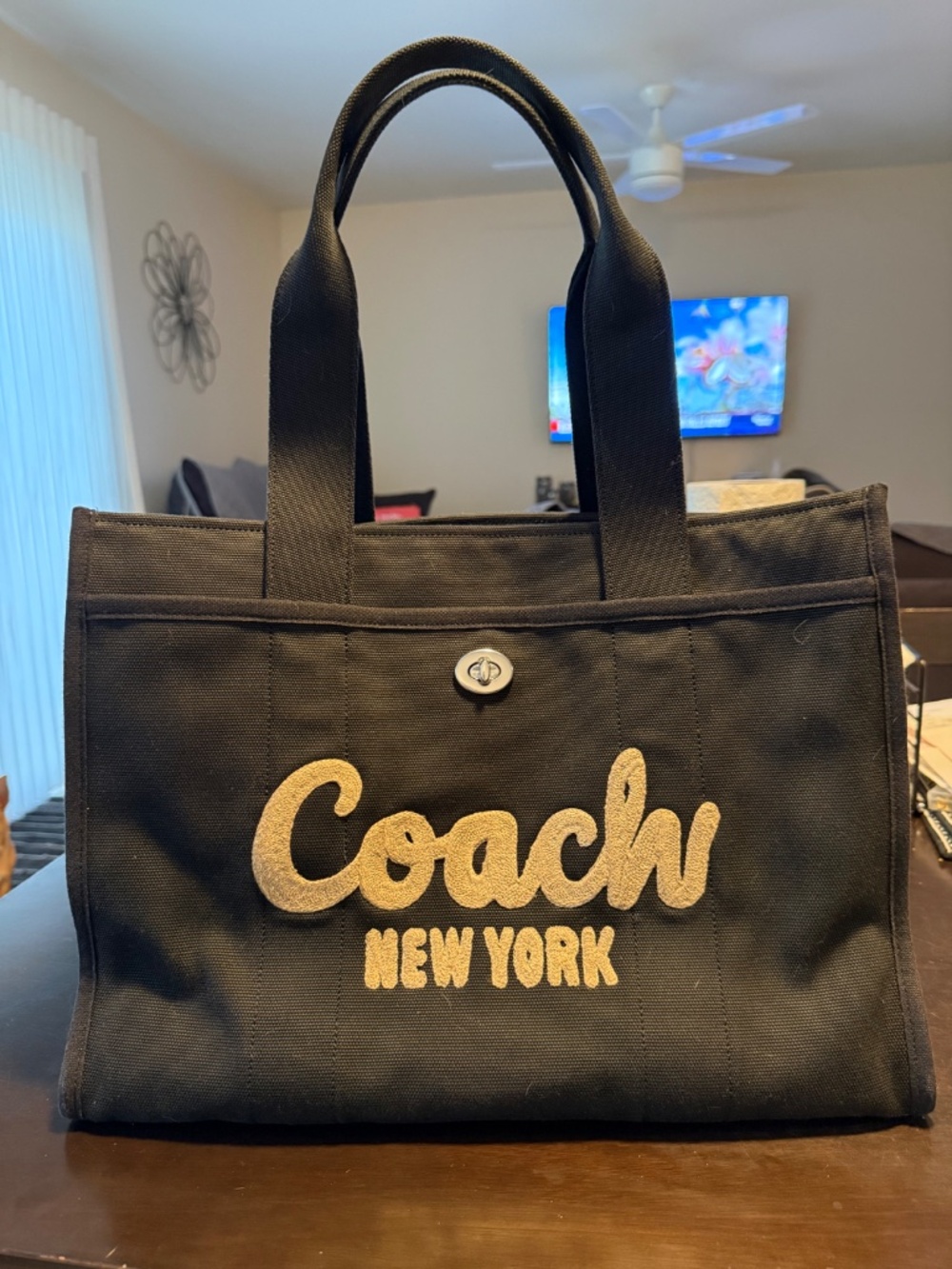 Coach Cargo Tote Bag 42 - Picture 4 of 9